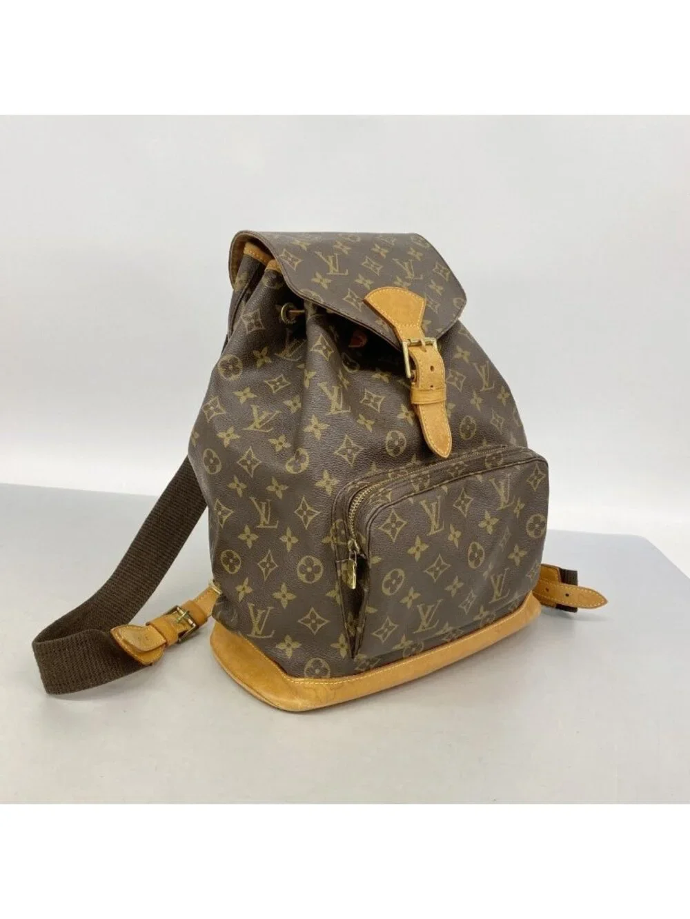 Louis Vuitton Backpack Monogram Montsouris GM Brown